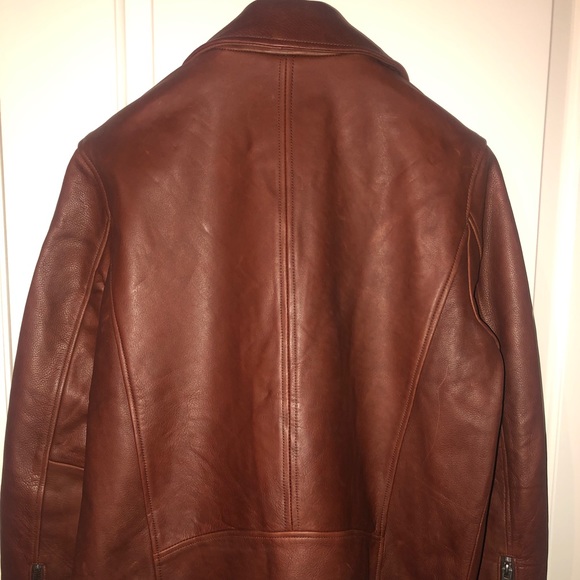 UGG Men’s Real Leather Jacket - Picture 2 of 8